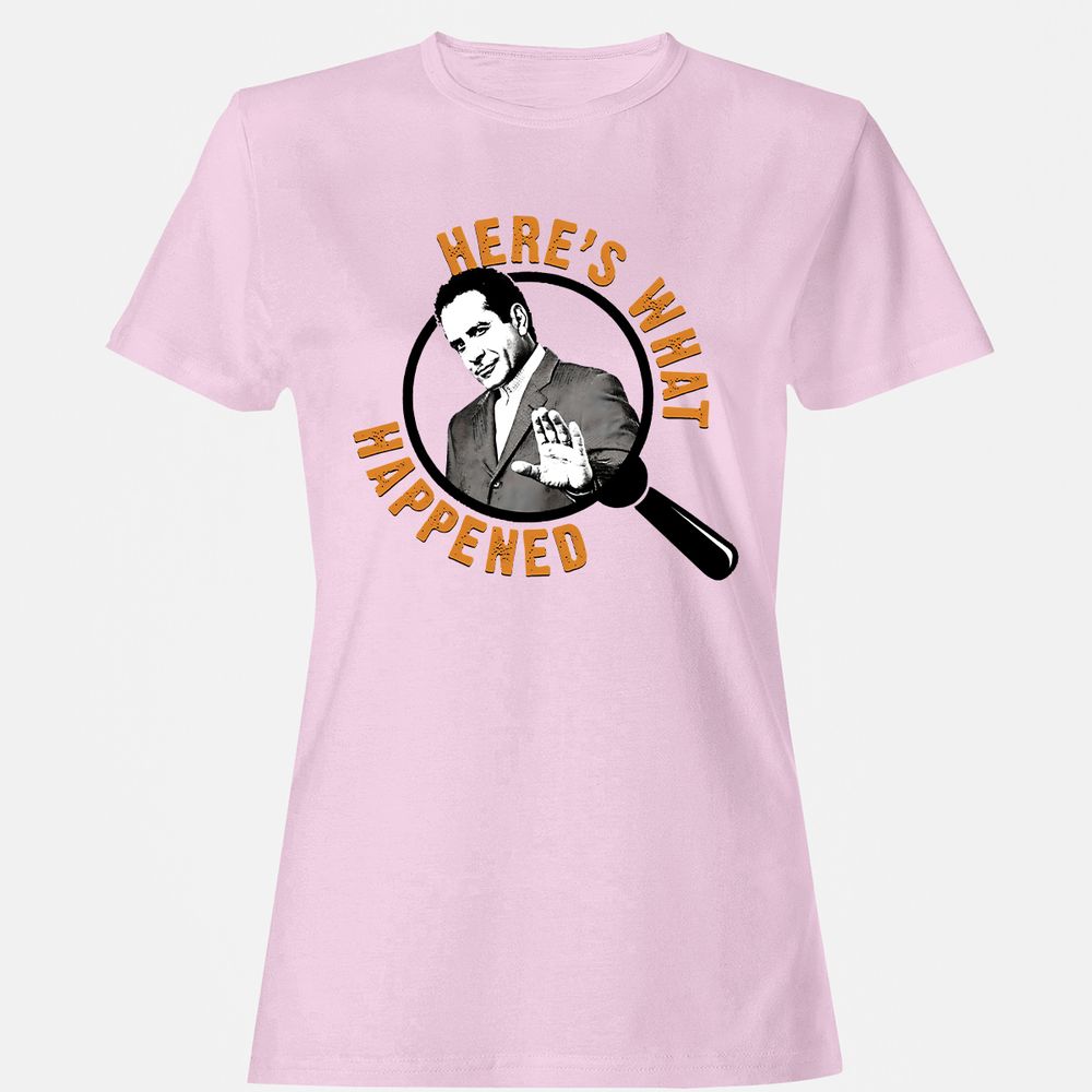 Women's T-Shirt - BNQ7UT5P - Light Pink - 9