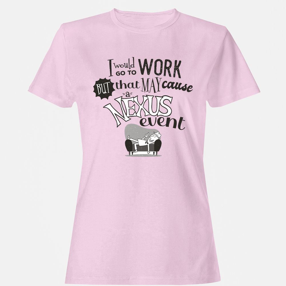 Women's T-Shirt - 53QLC9TE - Light Pink - 9