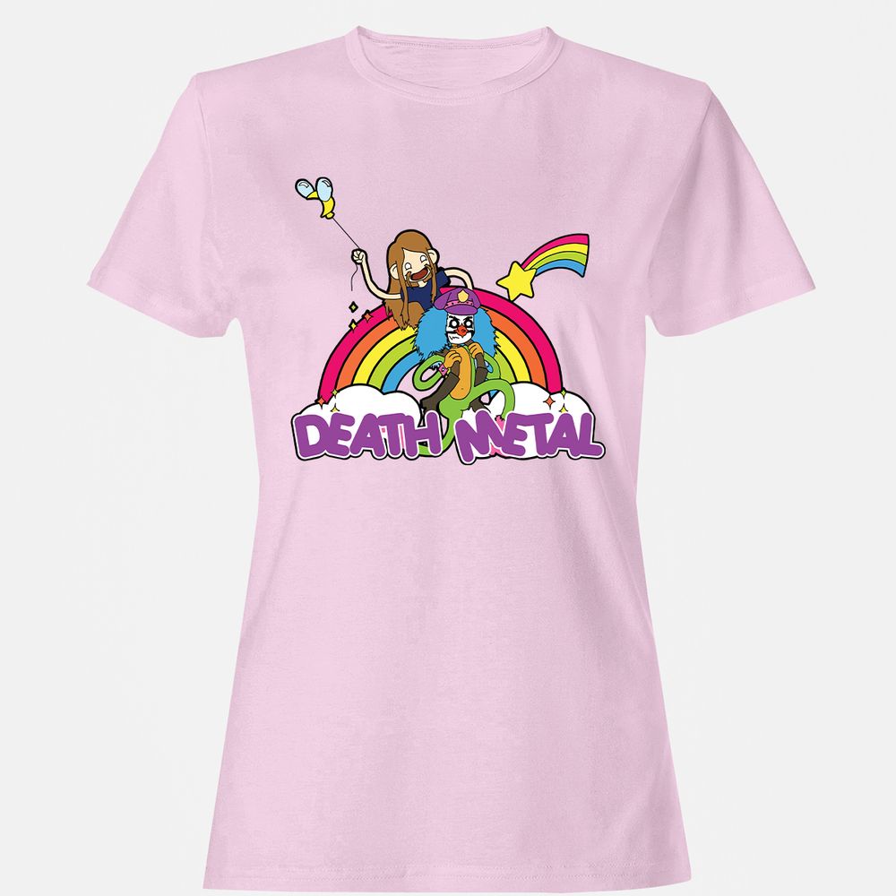 Women's T-Shirt - F58BMJRN - Light Pink - 9