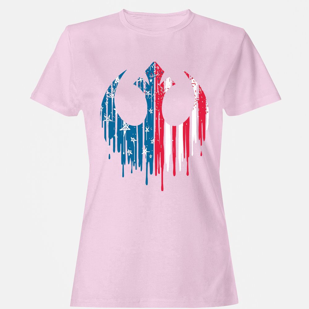 Women's T-Shirt - LUNQ2L4H - Light Pink - 9