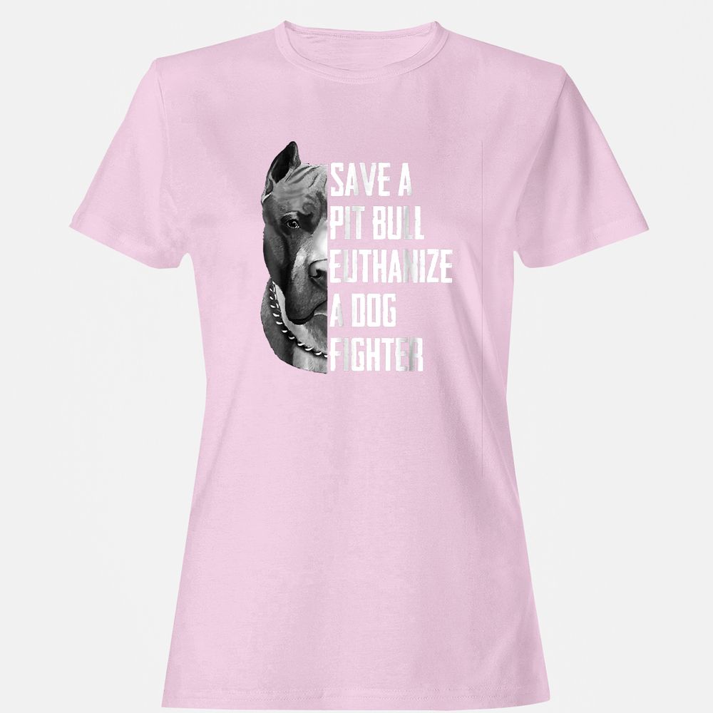 Women's T-Shirt - JBY7ZGN2 - Light Pink - 9