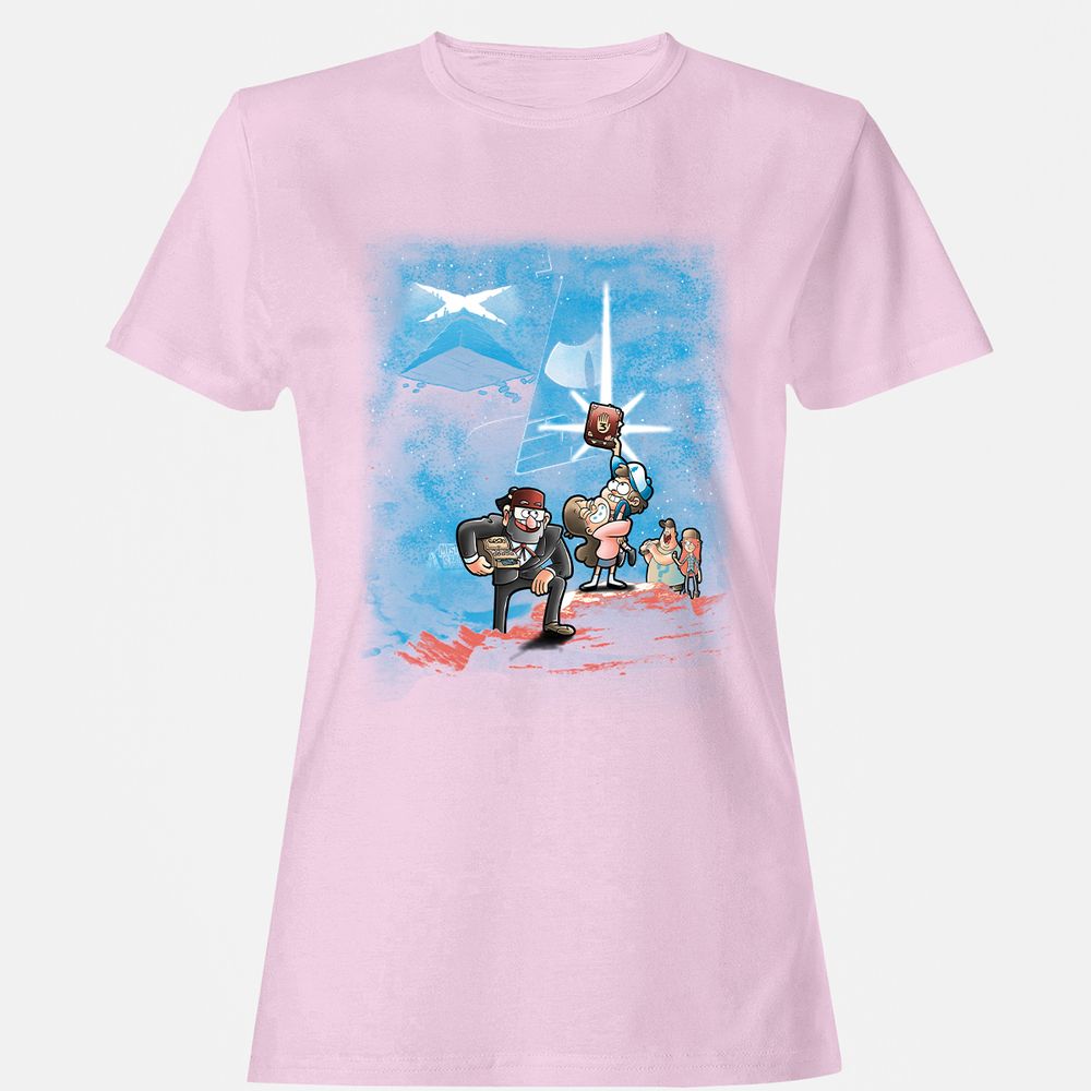 Women's T-Shirt - 3BTMQRP5 - Light Pink - 9