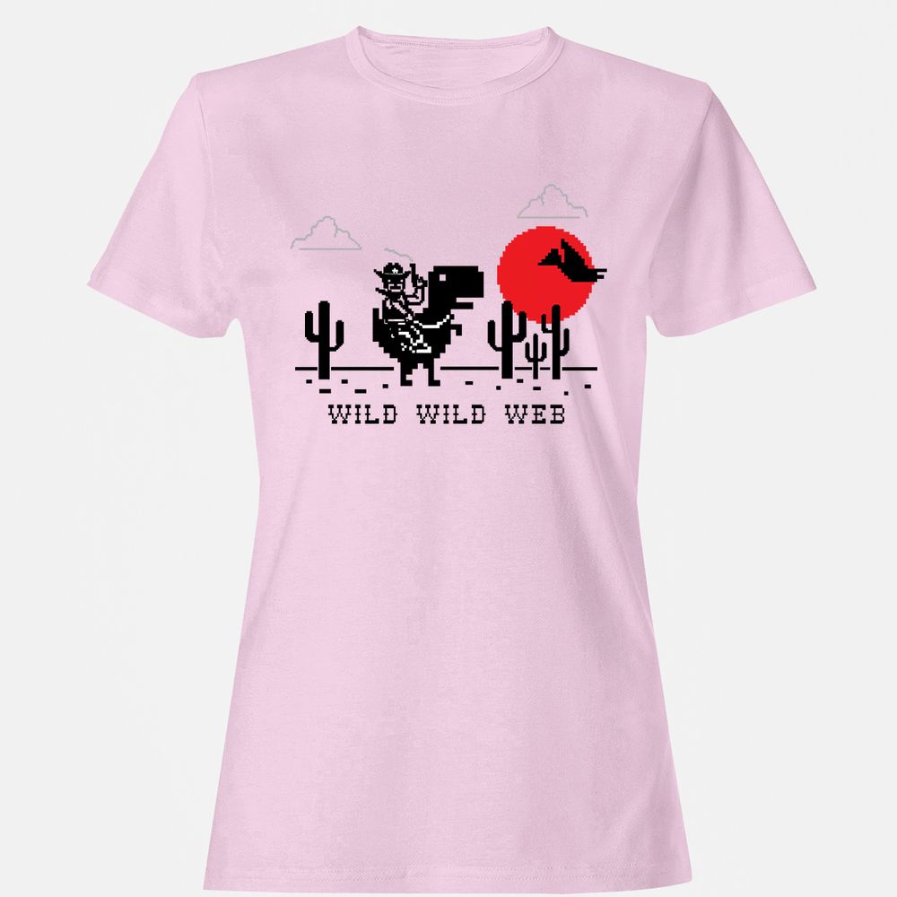 Women's T-Shirt - D34X17YH - Light Pink - 9