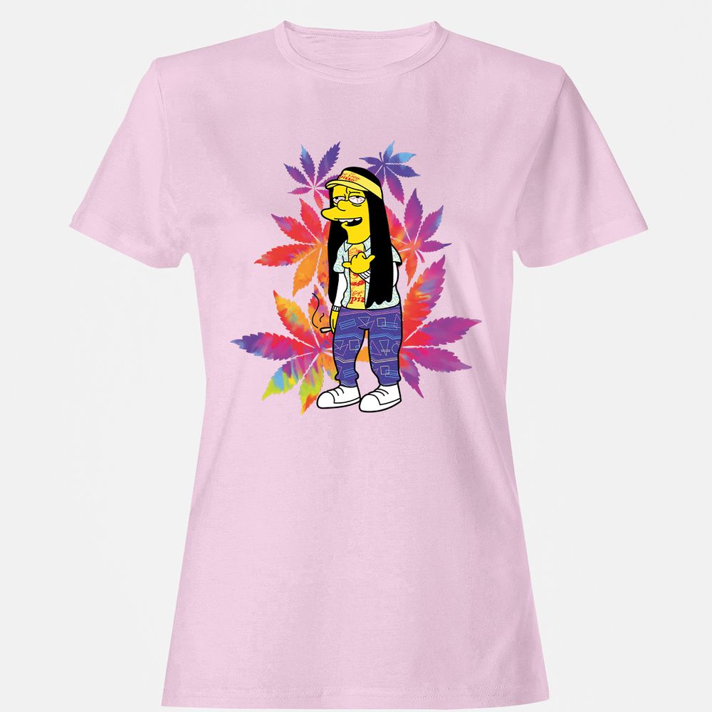 Women's T-Shirt - P662U1PY - Light Pink - 9