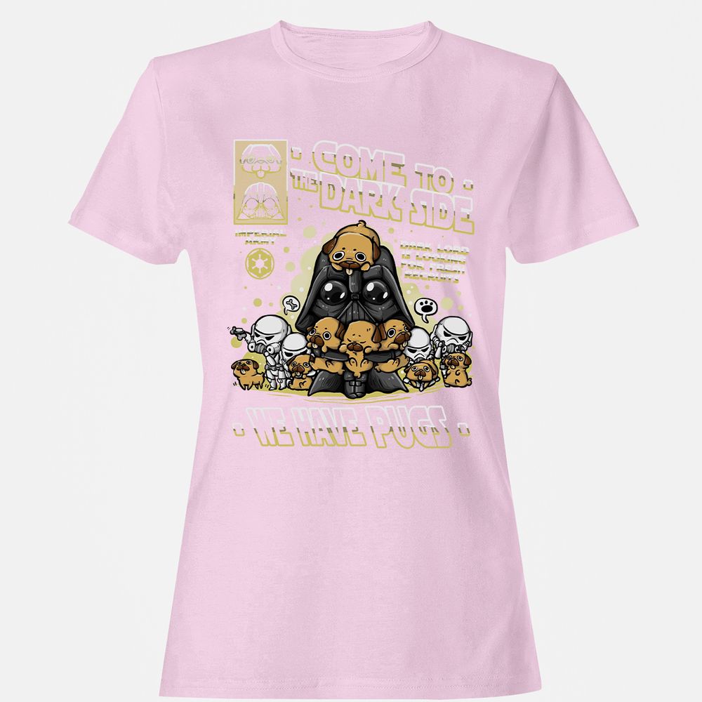 Women's T-Shirt - NQXSWUEQ - Light Pink - 9