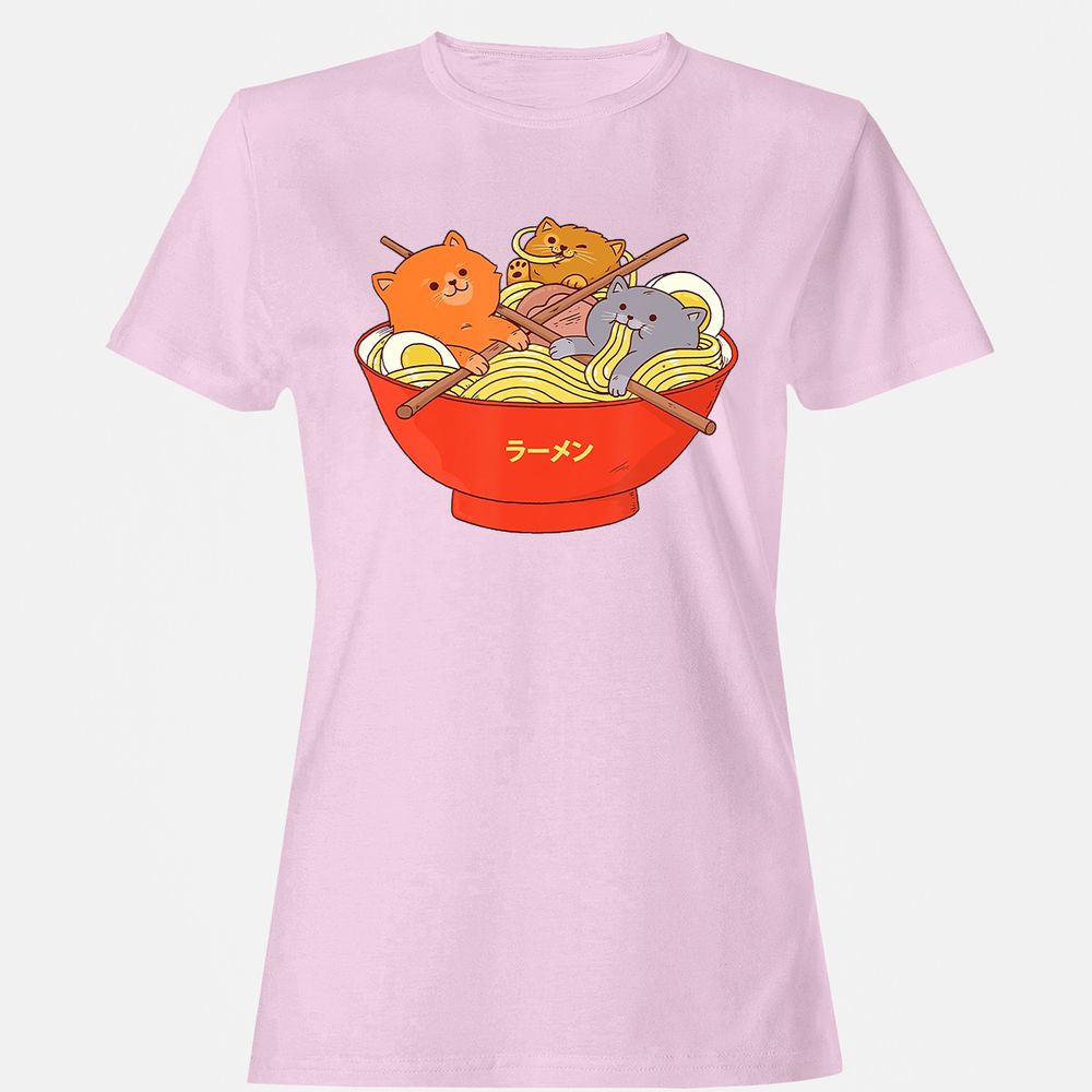 Women's T-Shirt - XKJKDN67 - Light Pink - 9