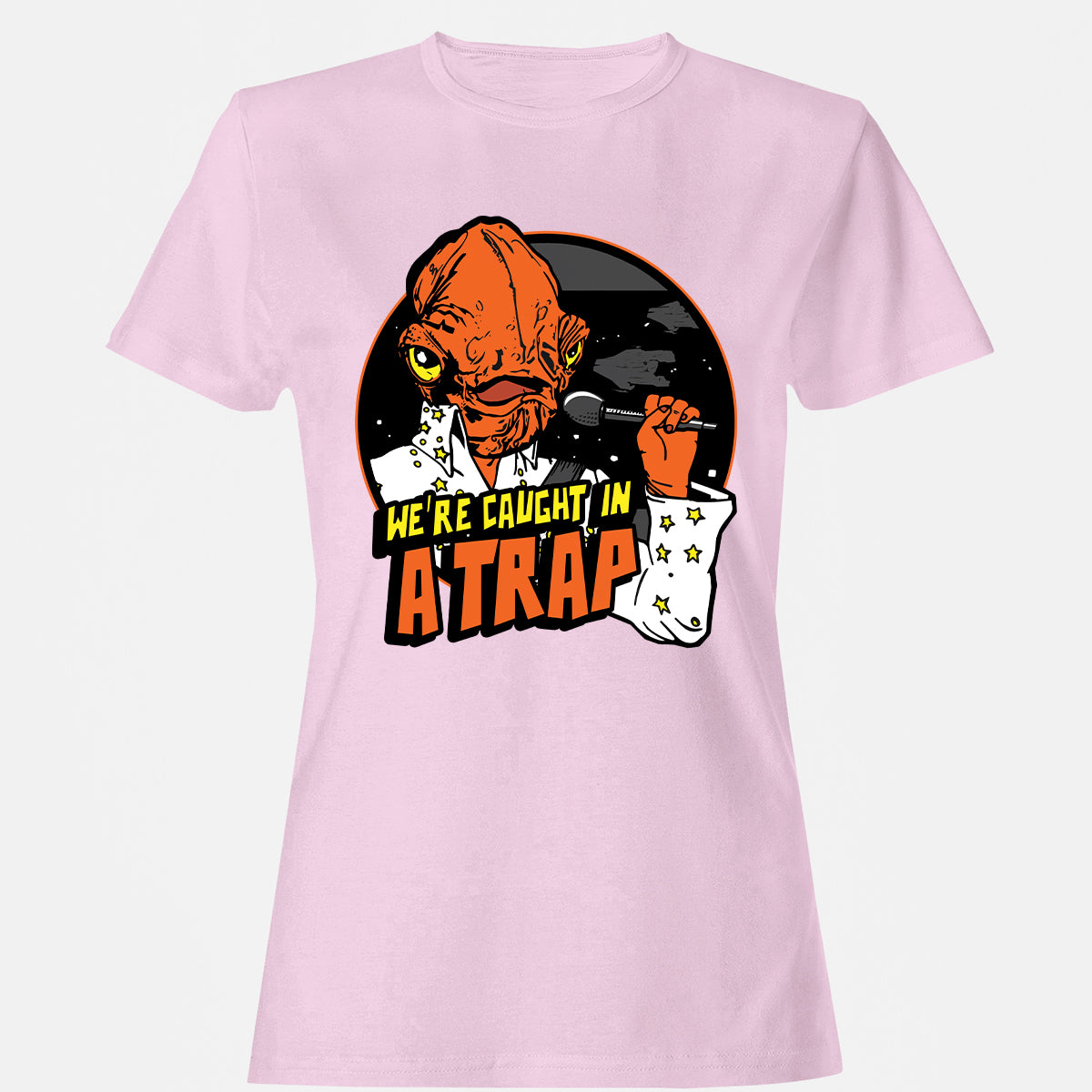 Women's T-Shirt - 7AVC4LGZ - Light Pink - 9