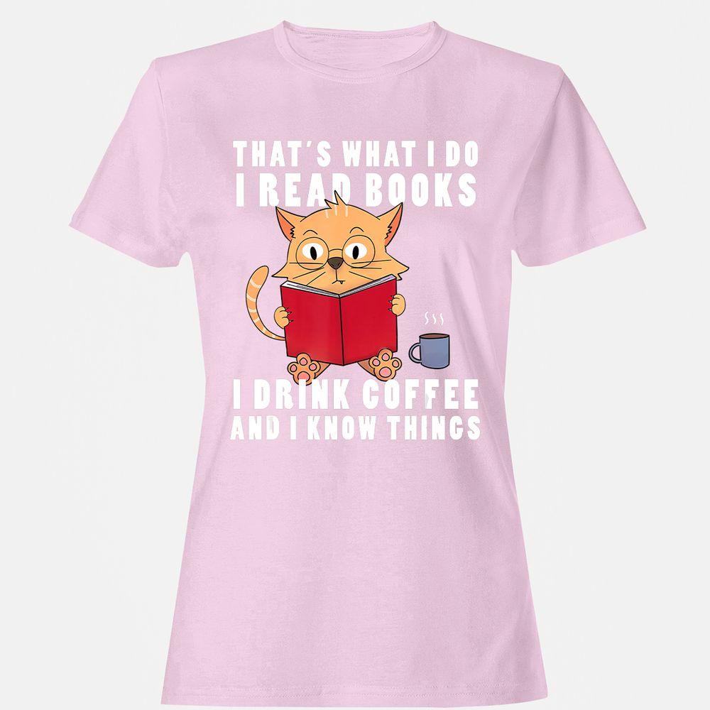 Women's T-Shirt - HVMKN7KR - Light Pink - 9