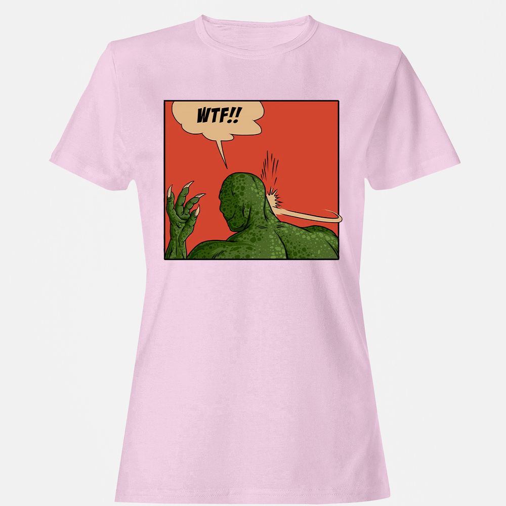 Women's T-Shirt - WTF3ML1K - Light Pink - 9