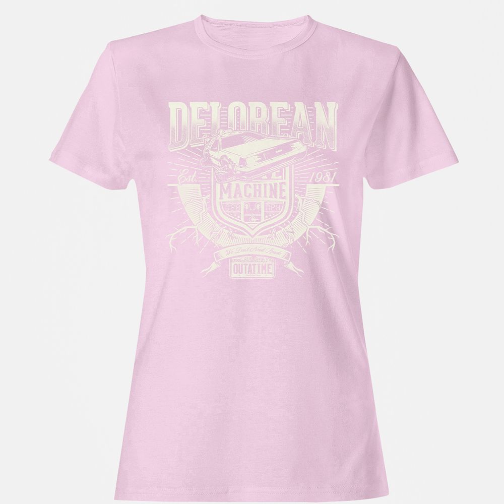 Women's T-Shirt - YLFXDZPF - Light Pink - 9