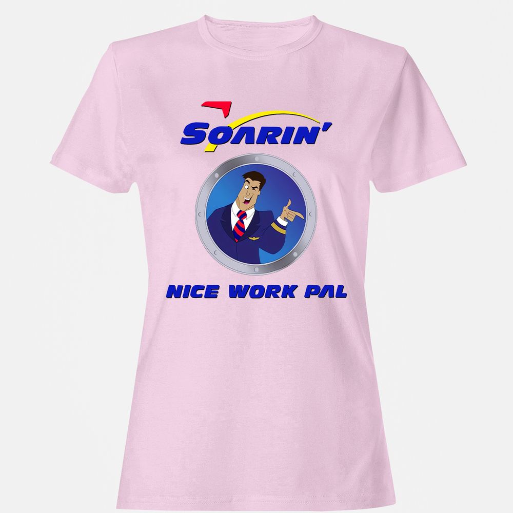Women's T-Shirt - DA6EWL5X - Light Pink - 9