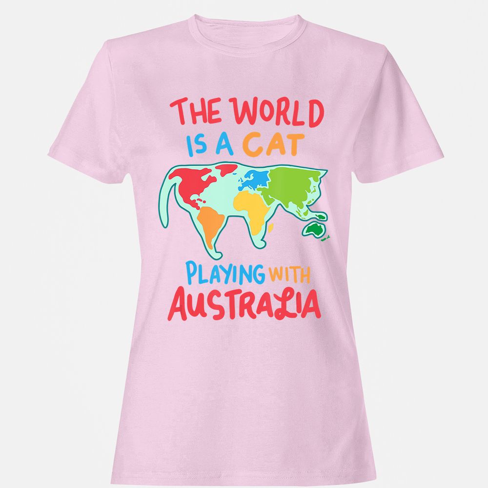 Women's T-Shirt - QLKK4FCC - Light Pink - 9