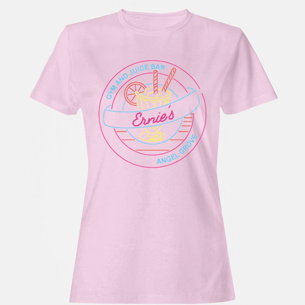 Women's T-Shirt - 5XKSLUWJ - Light Pink - 9