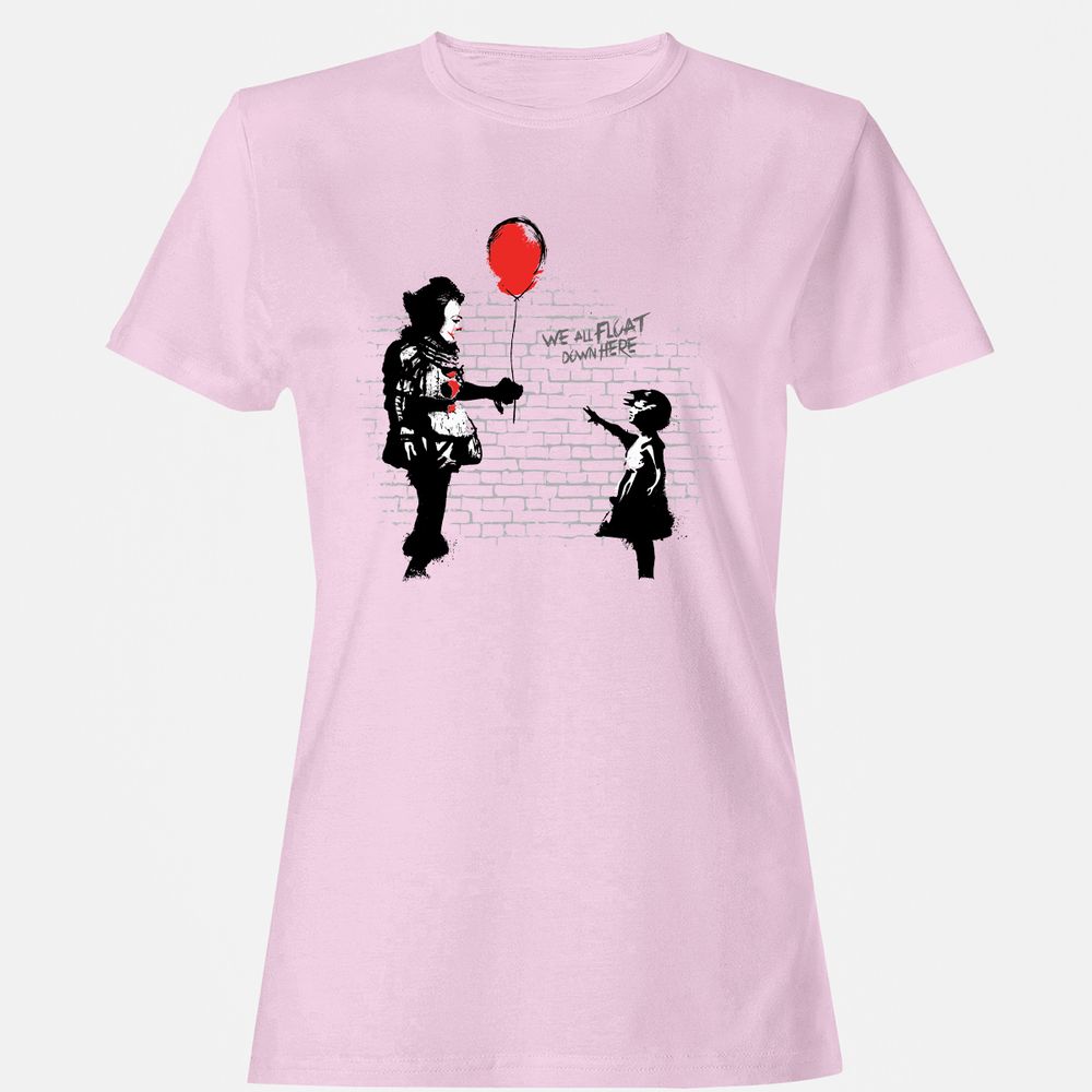 Women's T-Shirt - Q15QVR1R - Light Pink - 9