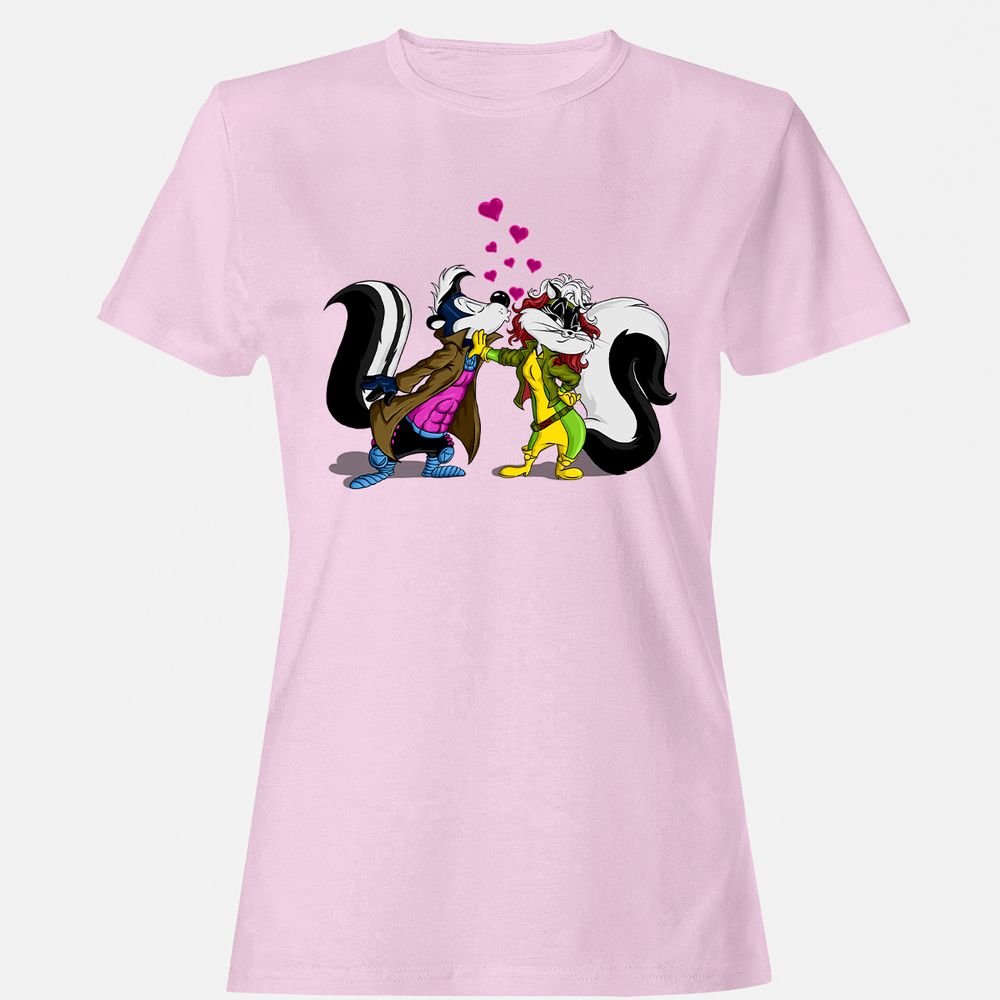Women's T-Shirt - 6HFVZFV9 - Light Pink - 9