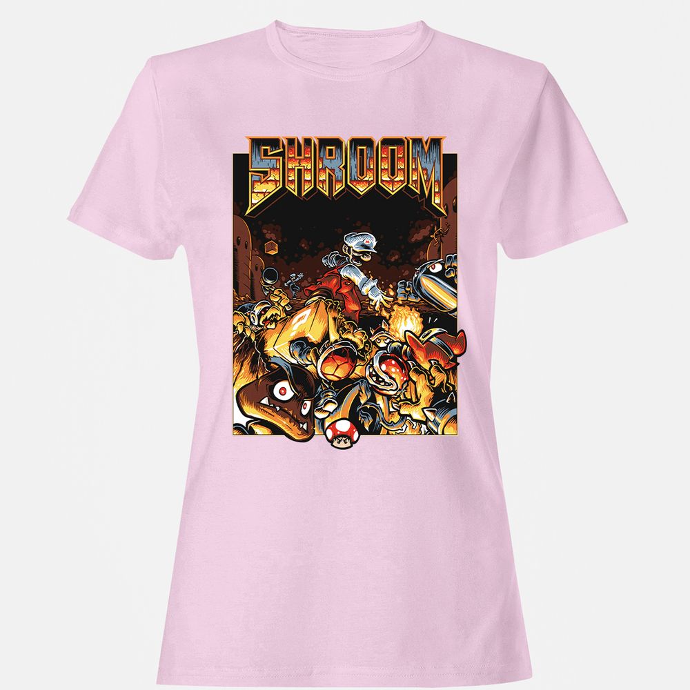 Women's T-Shirt - E51NDWD4 - Light Pink - 9