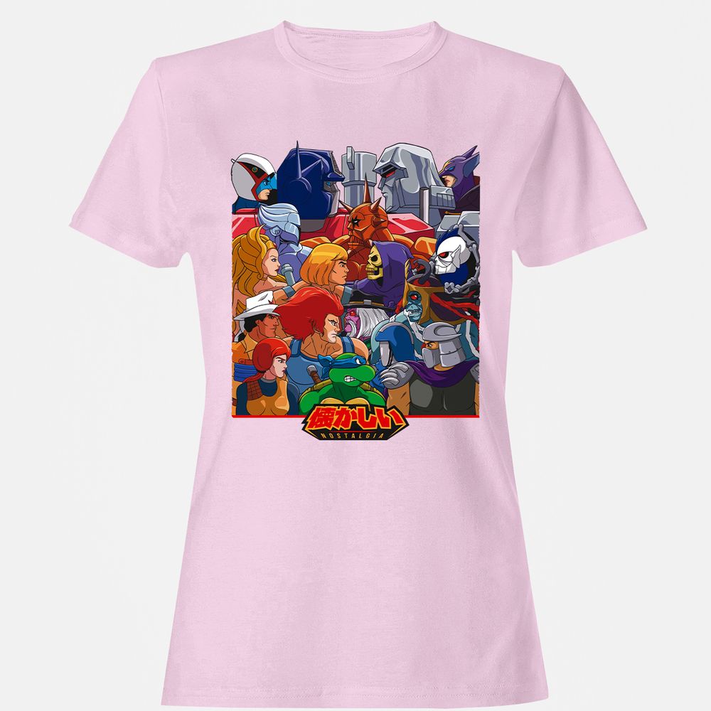 Women's T-Shirt - 4BKAL3WB - Light Pink - 9