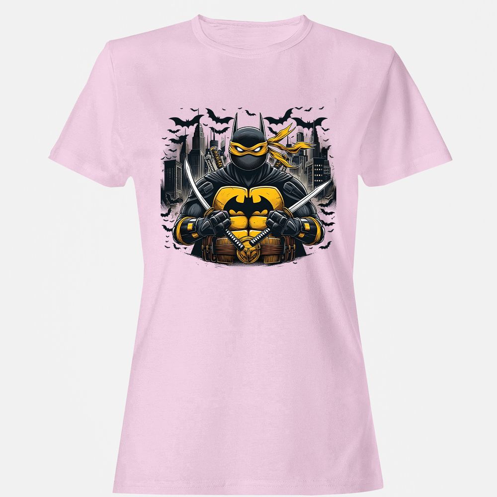 Women's T-Shirt - 9D3DSGEQ - Light Pink - 9