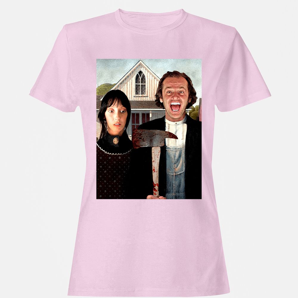 Women's T-Shirt - KU4Q56XE - Light Pink - 9