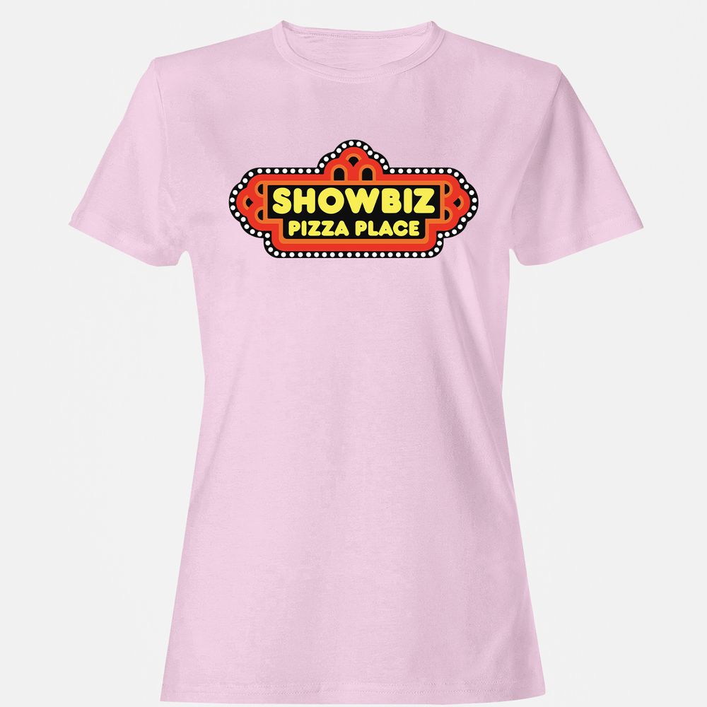 Women's T-Shirt - RAQ1U1CQ - Light Pink - 9