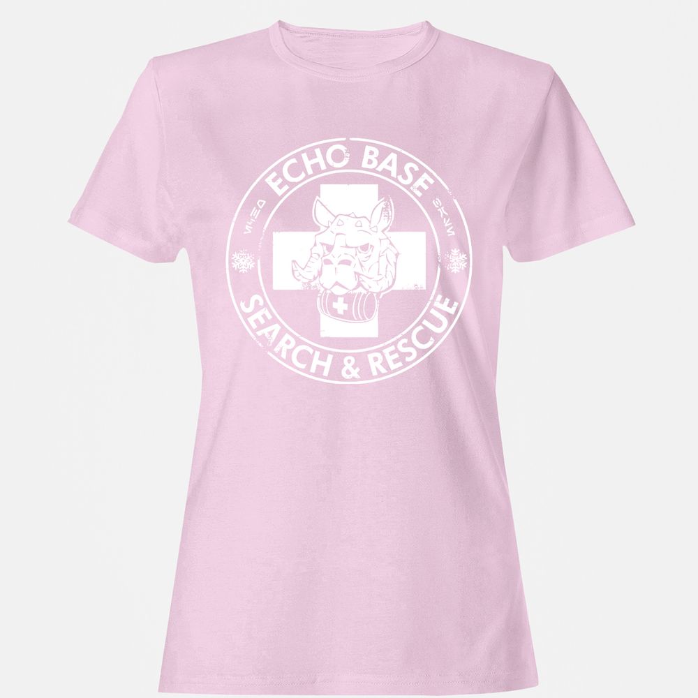 Women's T-Shirt - Q9U34EPE - Light Pink - 9