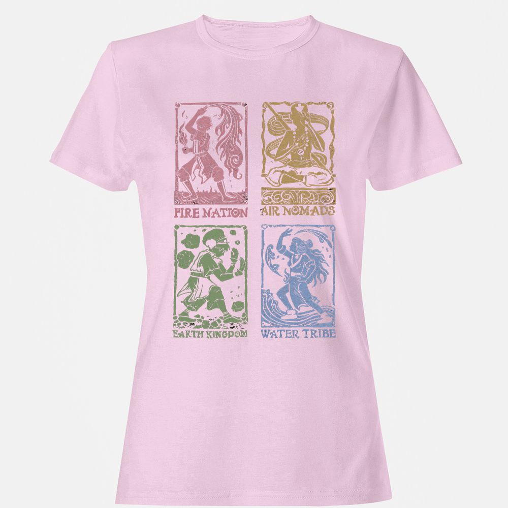 Women's T-Shirt - VX4H667H - Light Pink - 9