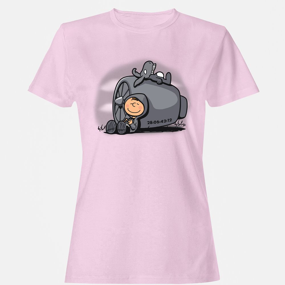 Women's T-Shirt - NEGTJLEE - Light Pink - 9