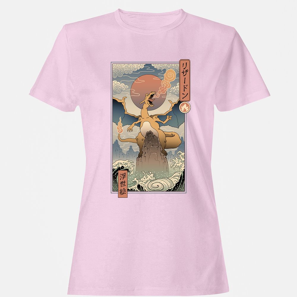 Women's T-Shirt - XNKDT5Y7 - Light Pink - 9