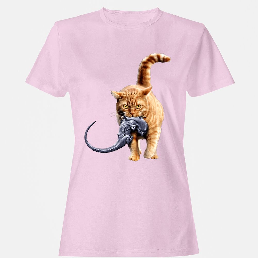 Women's T-Shirt - XK9QVPR8 - Light Pink - 9