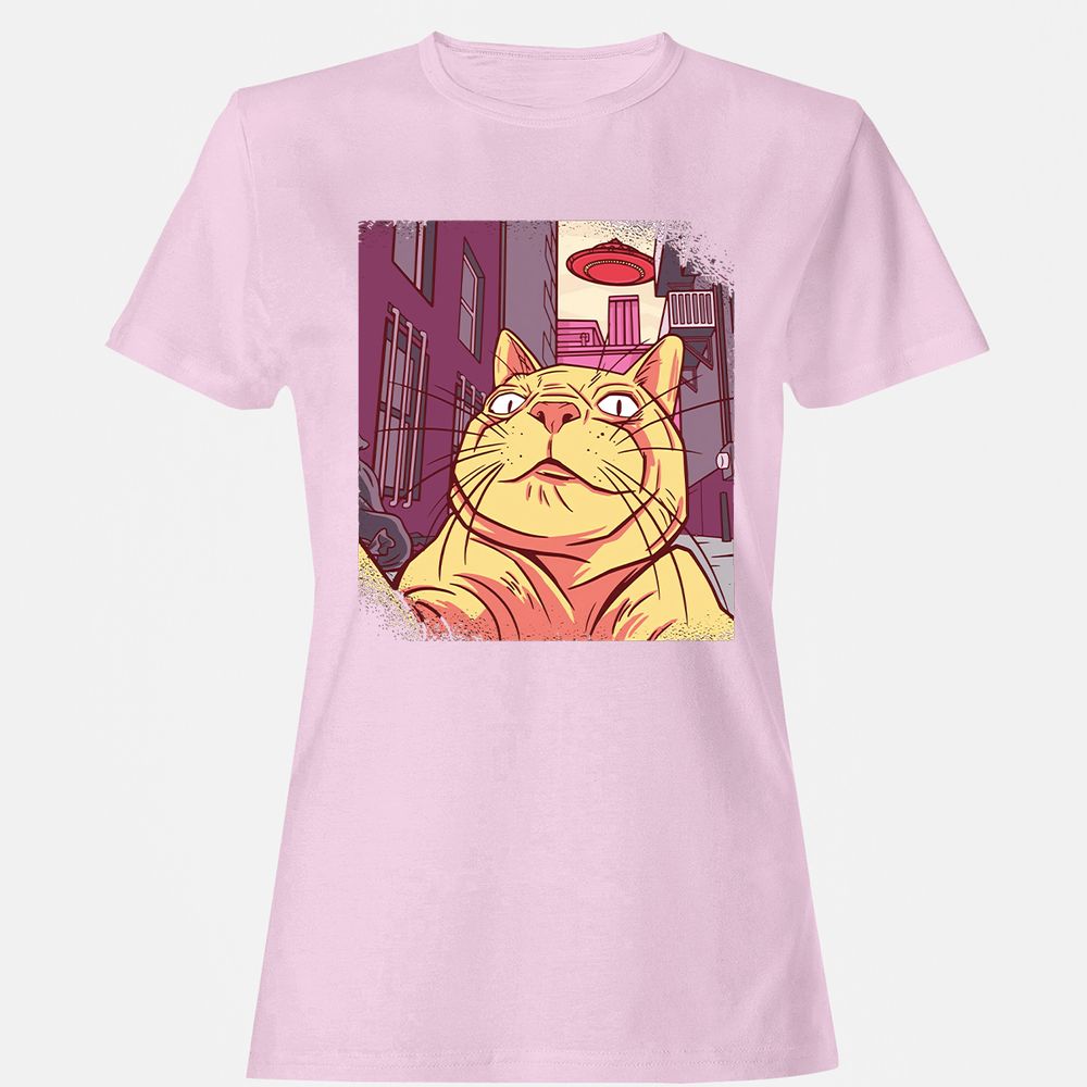 Women's T-Shirt - XPF4FEXK - Light Pink - 9