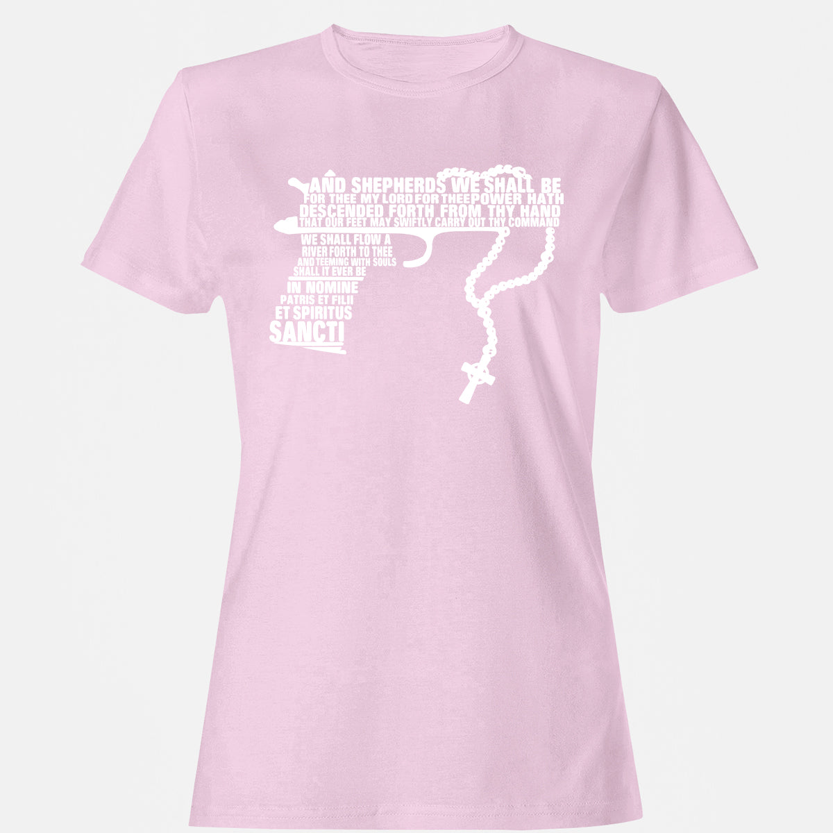 Women's T-Shirt - 6ZMWY9DY - Light Pink - 9