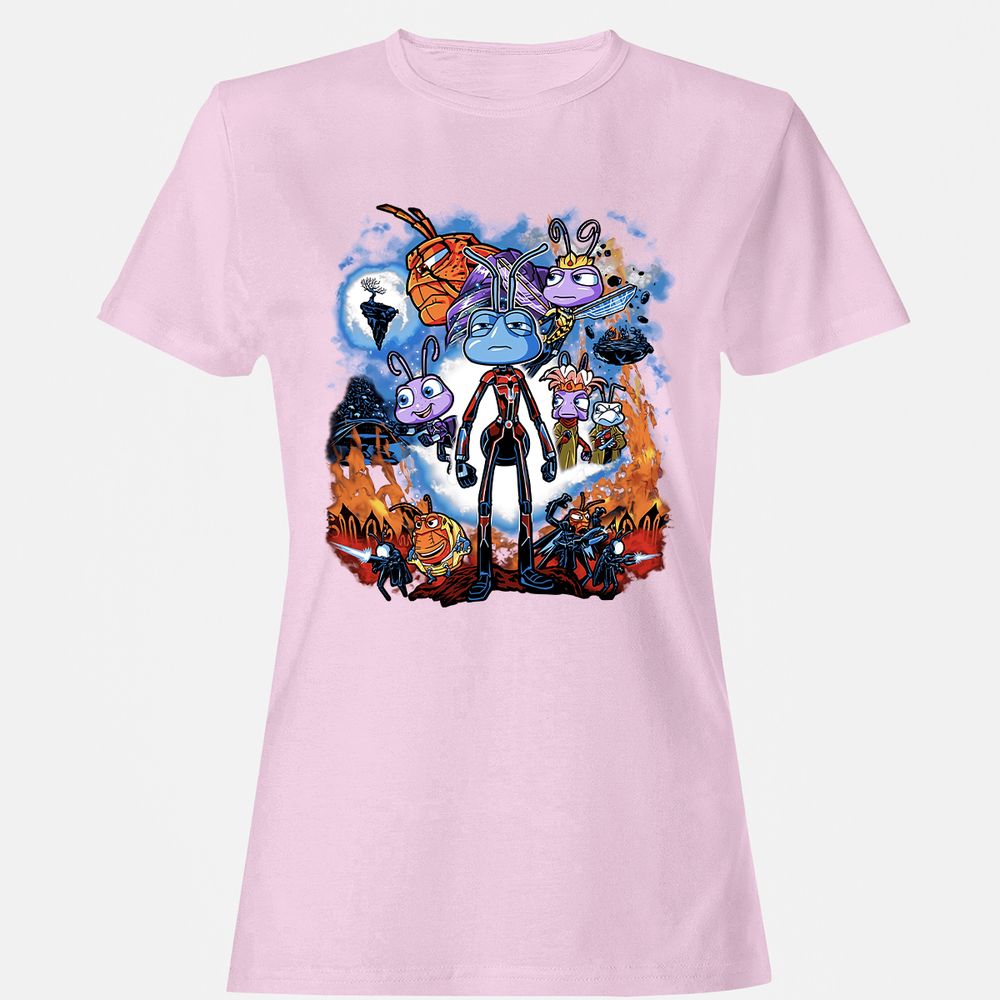 Women's T-Shirt - NB7RU44Y - Light Pink - 9