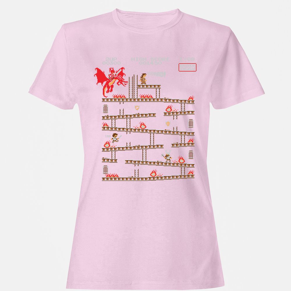 Women's T-Shirt - 2PFSASYE - Light Pink - 9