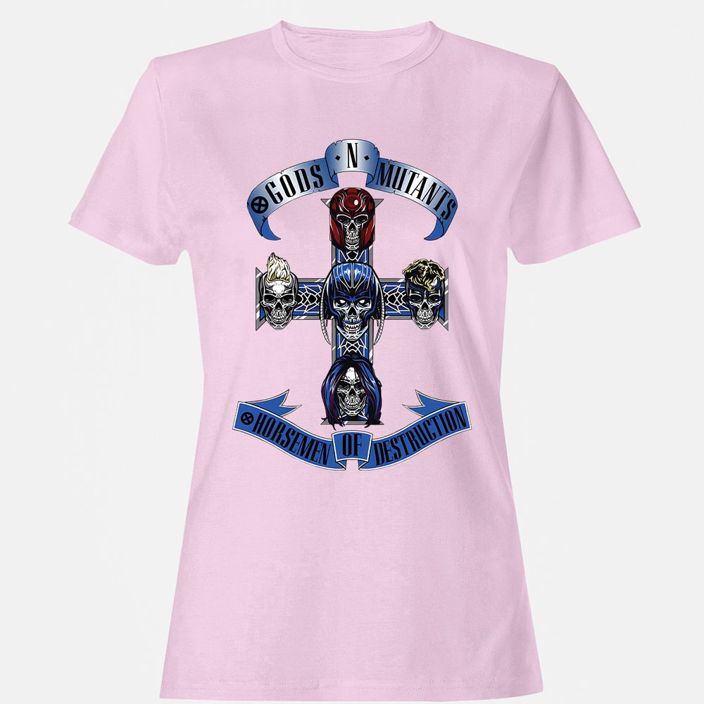 Women's T-Shirt - H9MTCU9K - Light Pink - 9