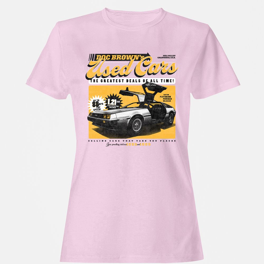 Women's T-Shirt - QLQ7NVHC - Light Pink - 9