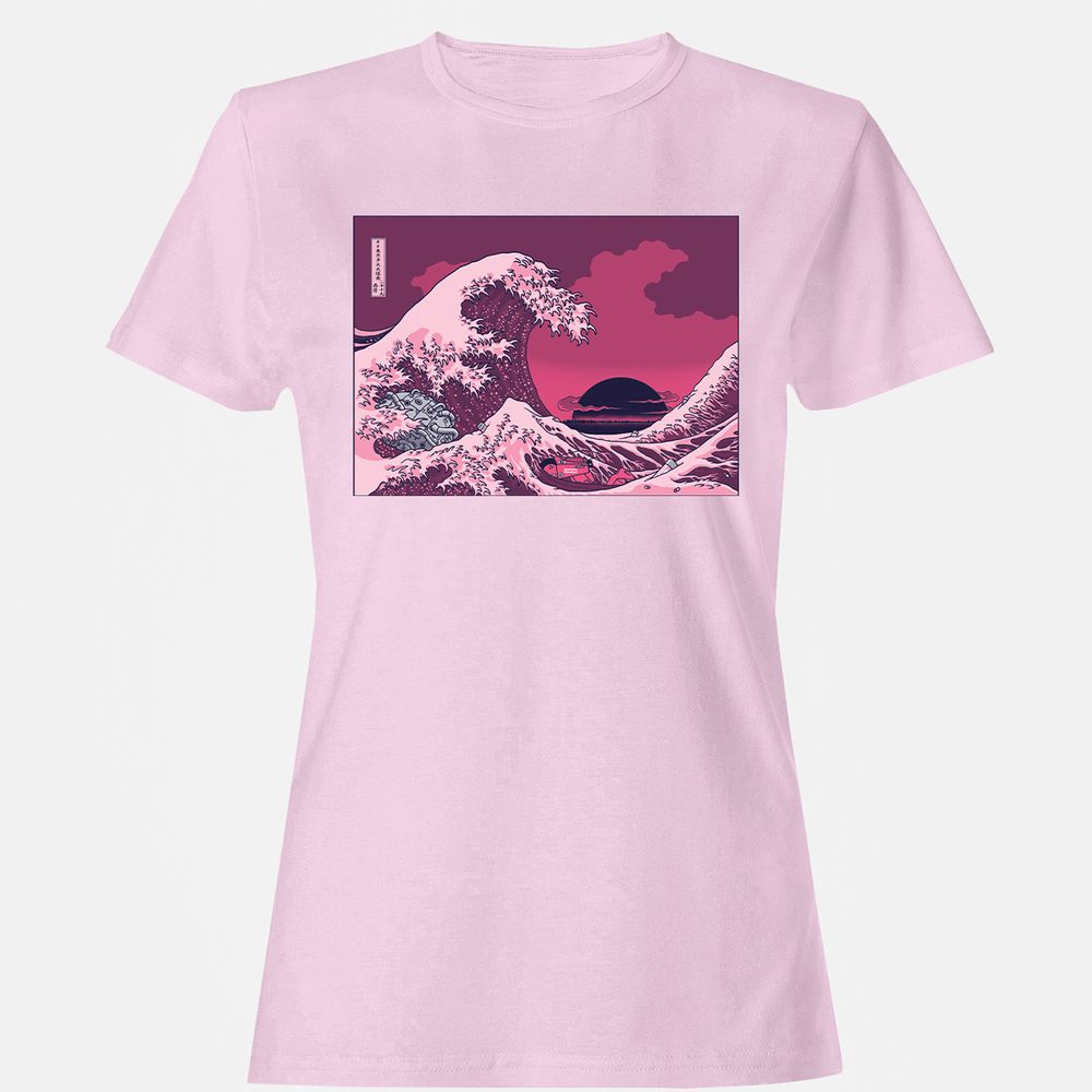Women's T-Shirt - 4WHMXSVL - Light Pink - 9