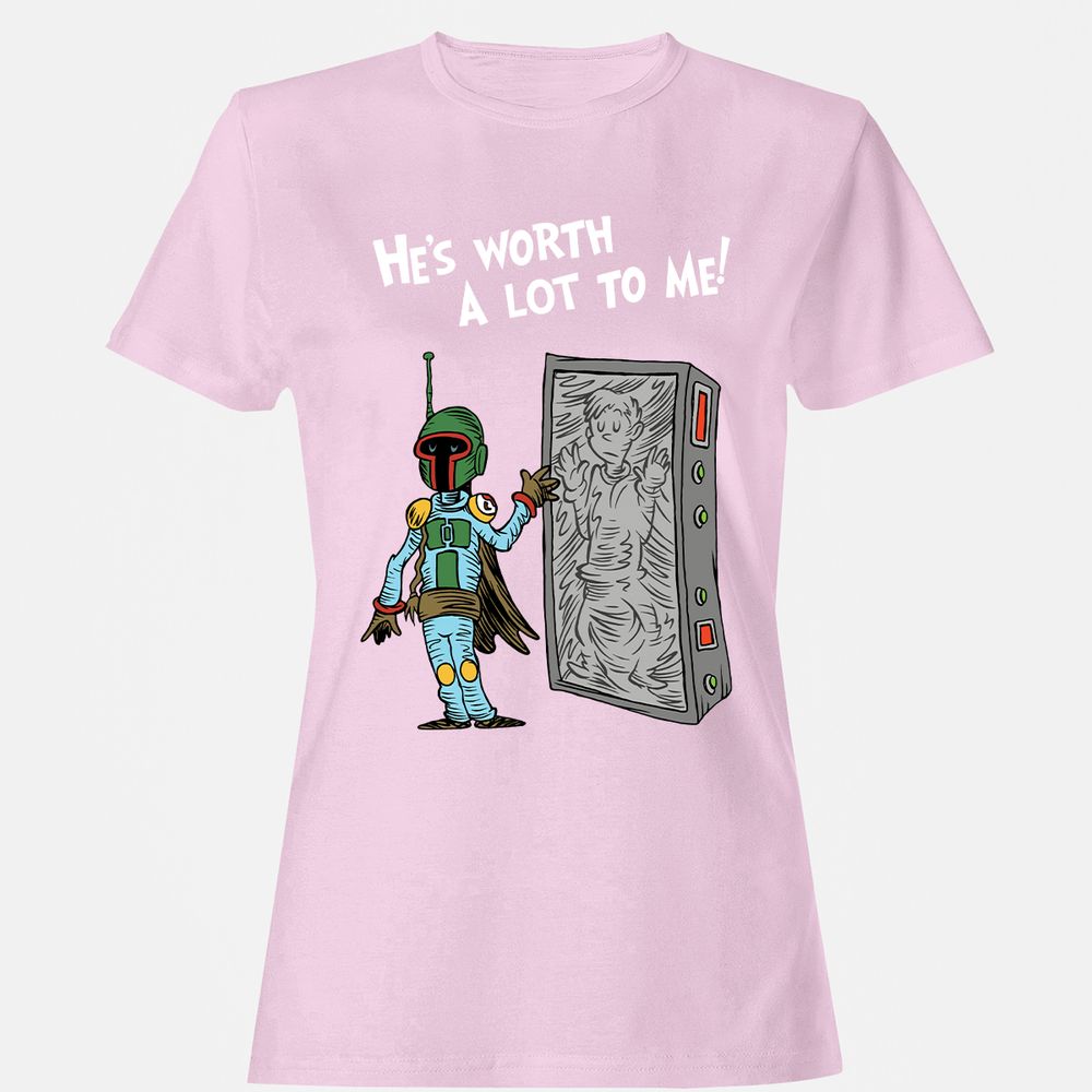 Women's T-Shirt - L6ARGVSG - Light Pink - 9