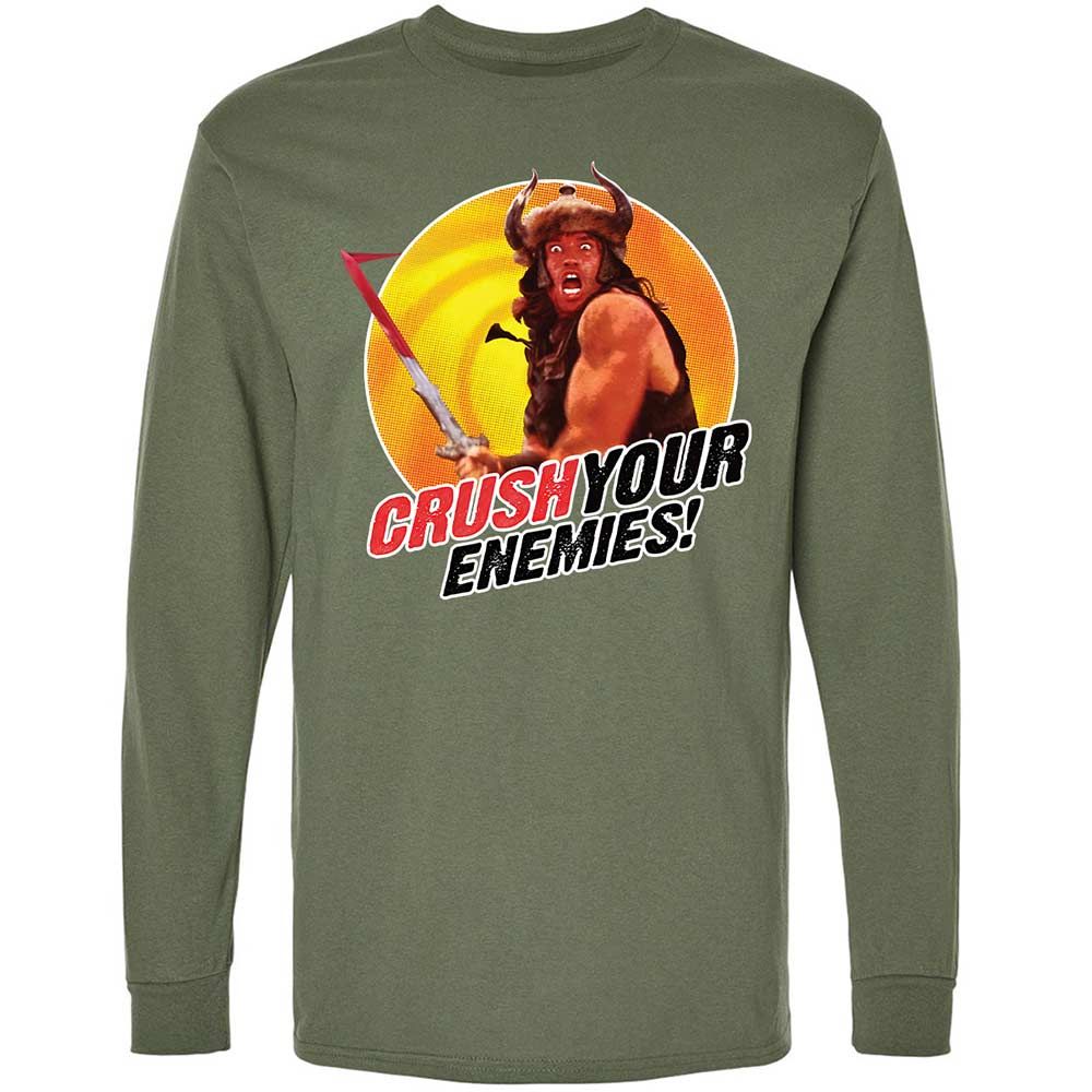 Long Sleeve T-Shirt - QKWHKPEC - Military Green - 9