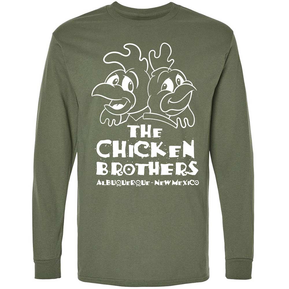 Long Sleeve T-Shirt - 6NWE78HV - Military Green - 9