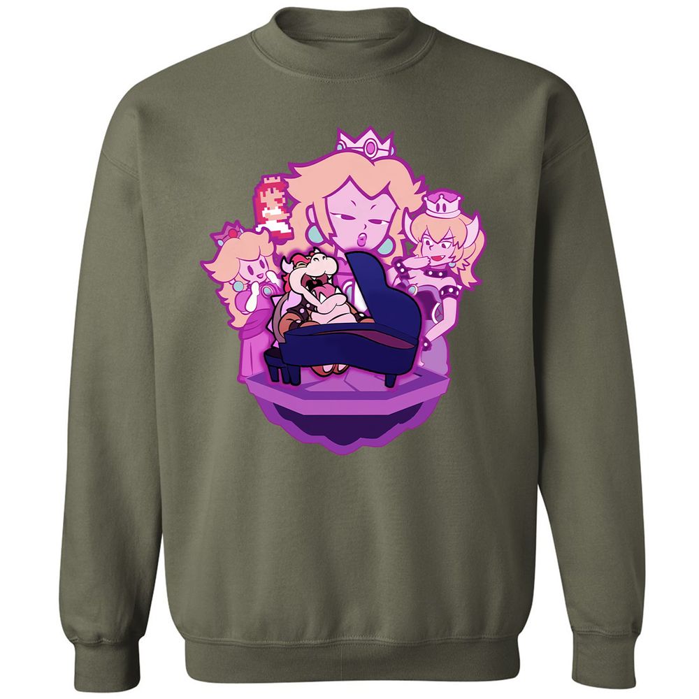 Classic Unisex Sweatshirt - QGU37UKW - Military Green - 9