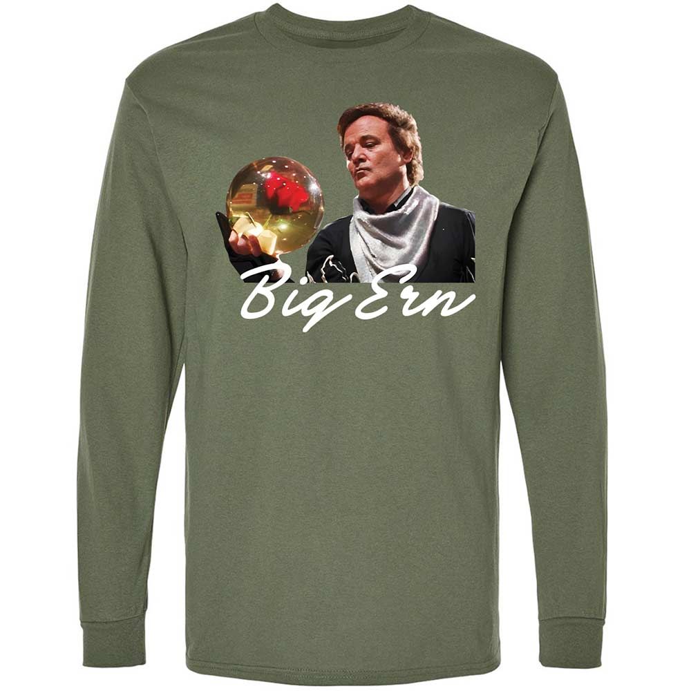 Long Sleeve T-Shirt - UR64JYV2 - Military Green - 9