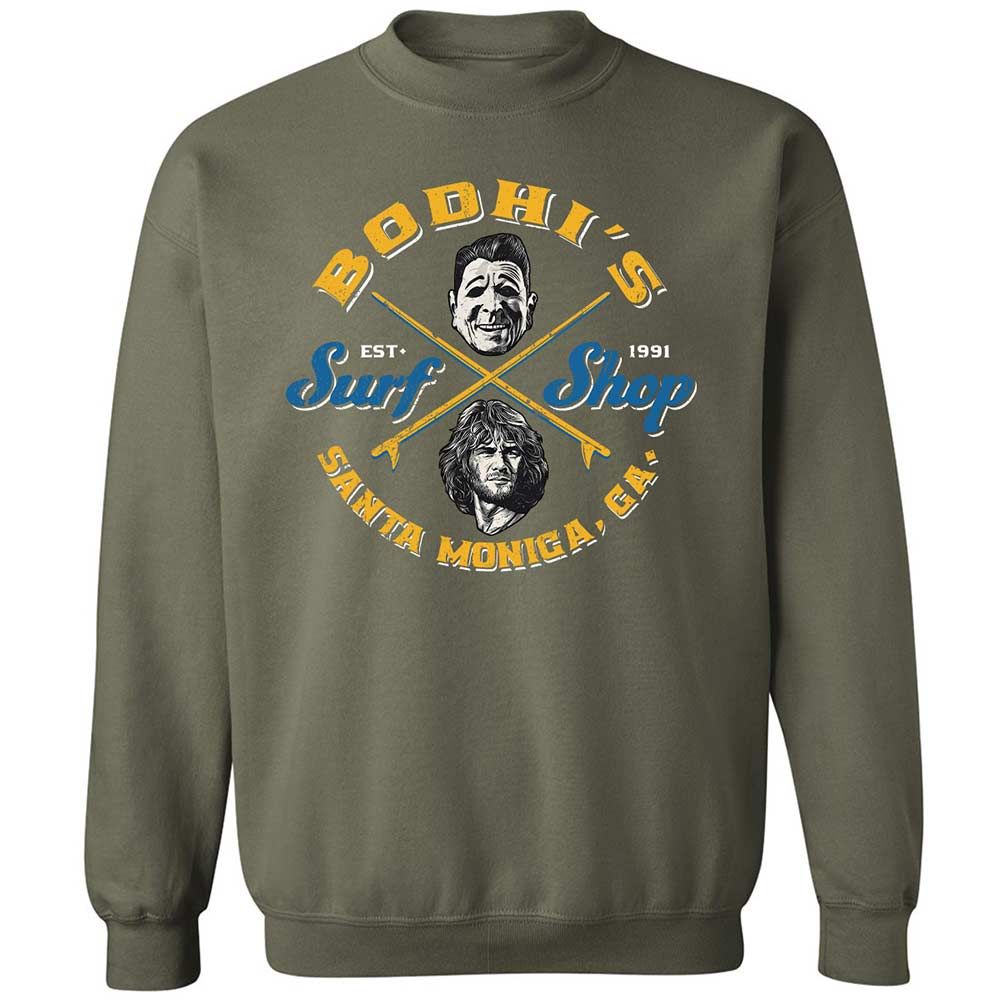 Classic Unisex Sweatshirt - QHDZ6SWJ - Military Green - 9