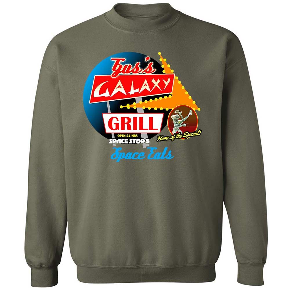 Classic Unisex Sweatshirt - ZPAU99EM - Military Green - 9