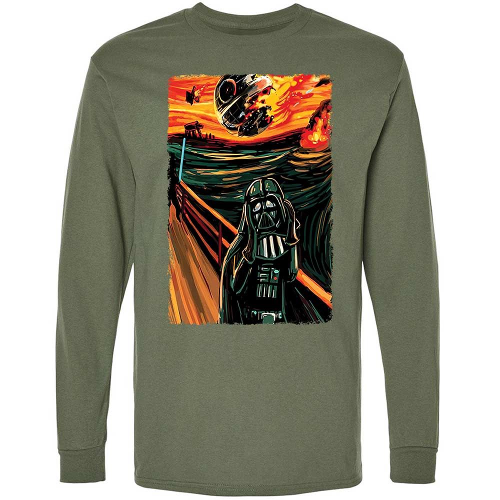 Long Sleeve T-Shirt - 8J1P1ALZ - Military Green - 9