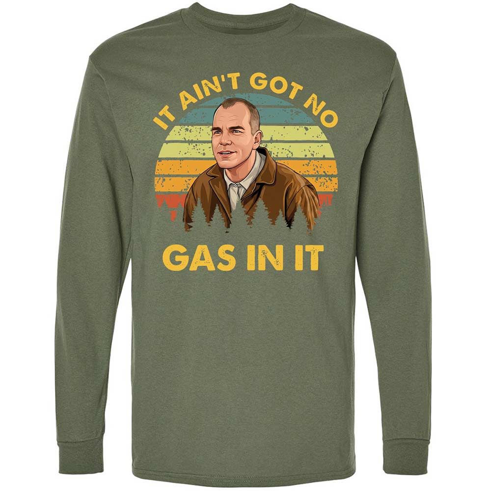 Long Sleeve T-Shirt - 57Q9V2MC - Military Green - 9