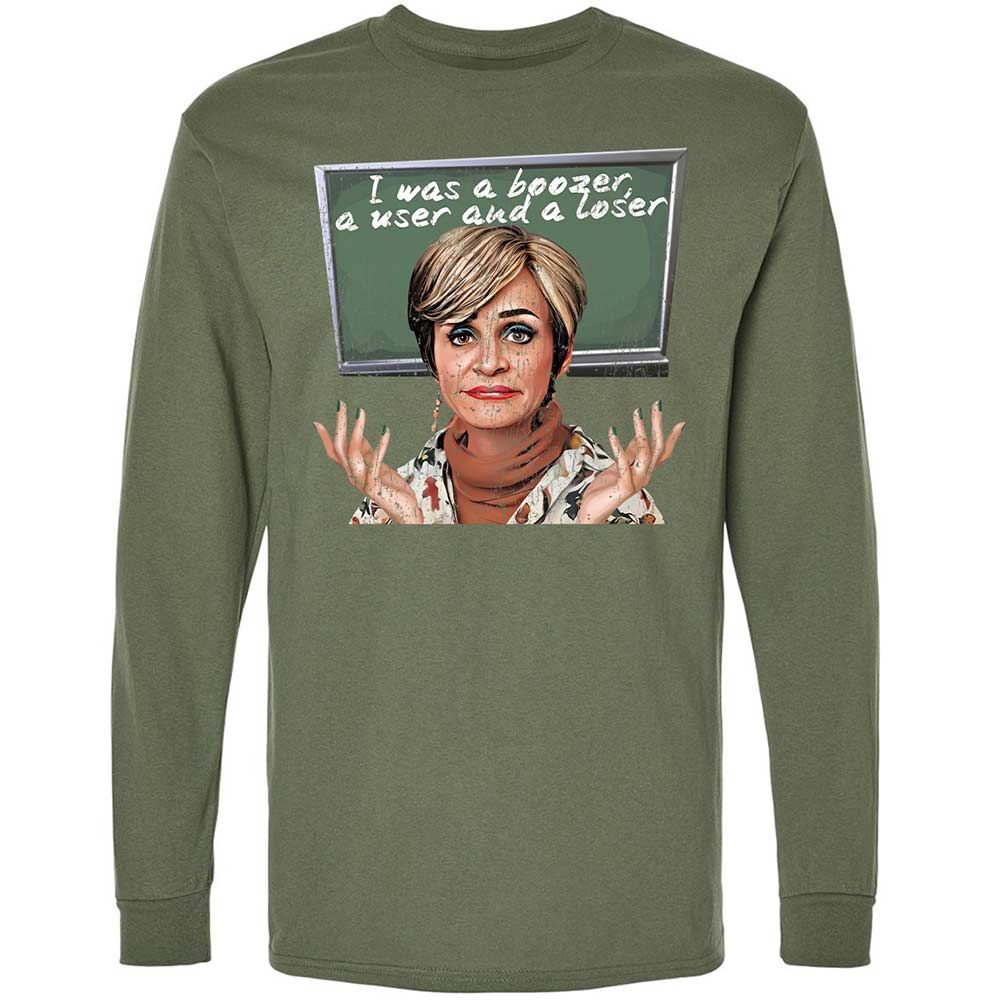 Long Sleeve T-Shirt - 1HGMUHNP - Military Green - 9