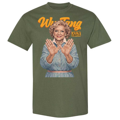 Betty. W hite - Military Green - 9