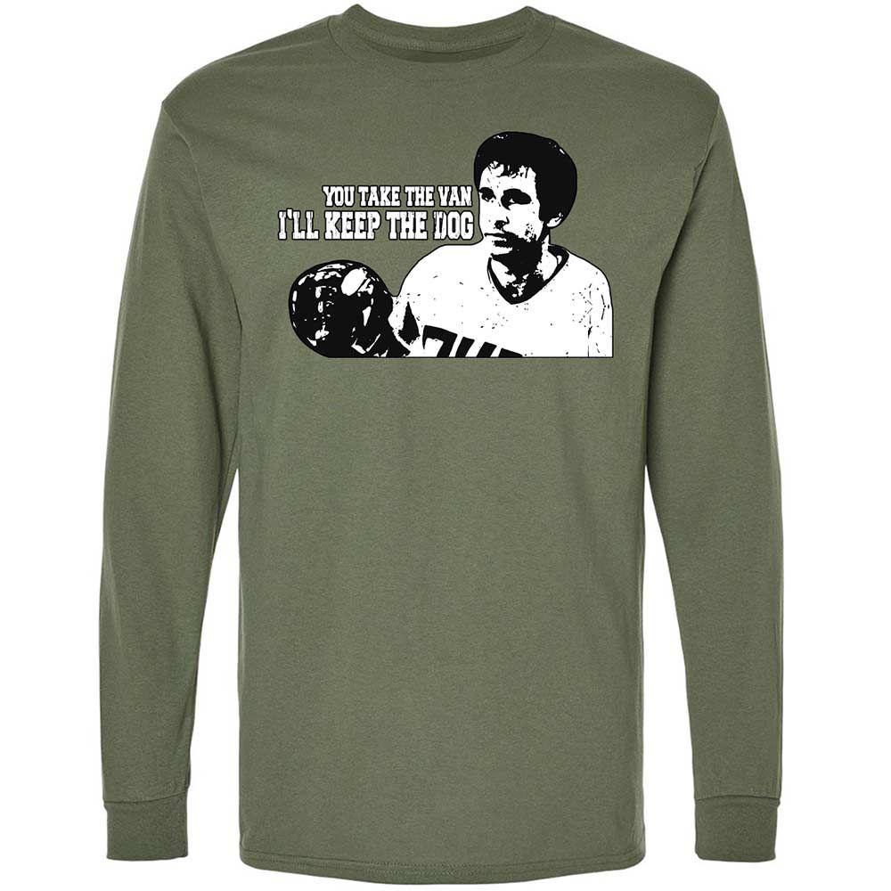 Long Sleeve T-Shirt - E3J9DC7A - Military Green - 9