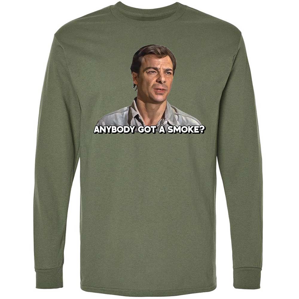 Long Sleeve T-Shirt - K1CZQKMN - Military Green - 9