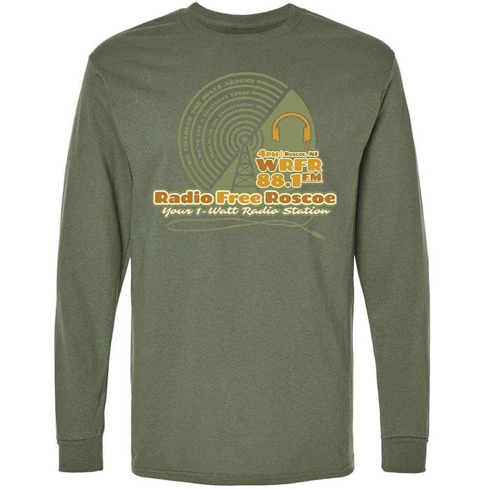 Radio Free Roscoe - Military Green - 9